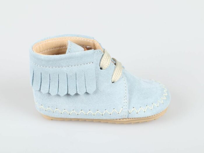 Shoesme BP22S022-A baby proof baby blue franje