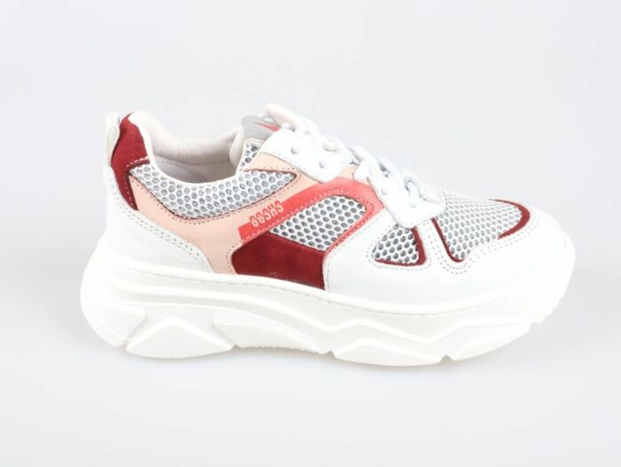 Giga G3951-A18B30 sneaker wit/roze/bordeaux
