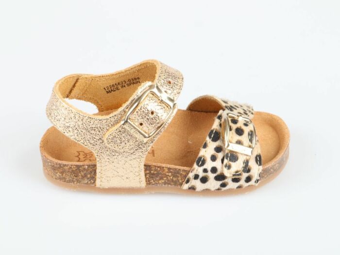 Kipling 12265623-0399 sandaal pandora goud/leopard