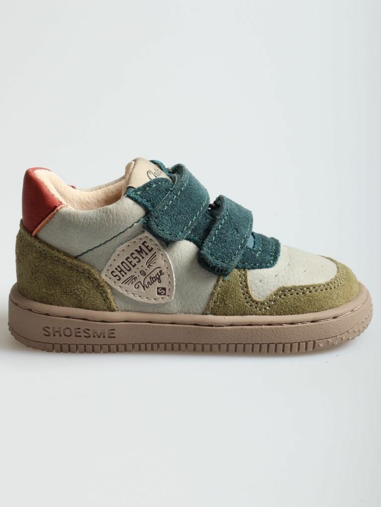 Shoesme BN24W003 B BP sneaker grey green