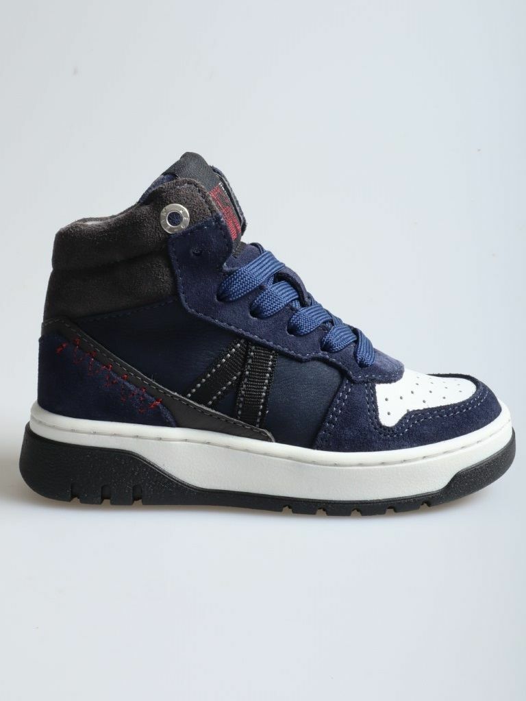 Red Rag 13859 699 hoge schoen blue combi
