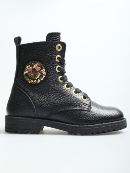 Develab 44414-922 veterboot black nappa