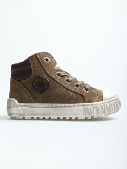Develab 45151-556 hoge schoen khaki stootneus