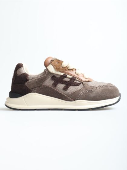 Hip H1929-23CO sneaker taupe combi