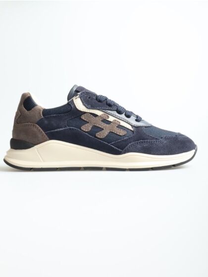Hip H1929-46CO sneaker dk blauw combi