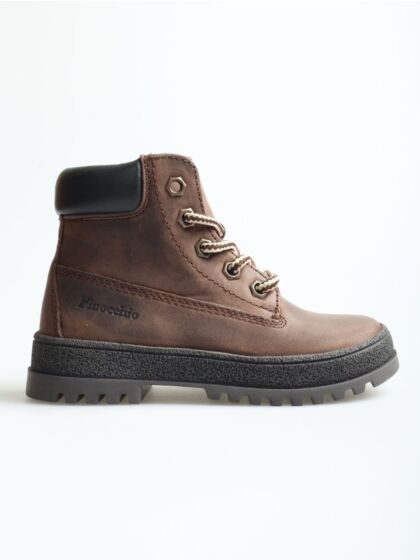 Pinocchio P1704-28CO veterboot dk brown combi