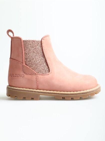 Poldino 6402NP-013 chelsea boot nabuck pink