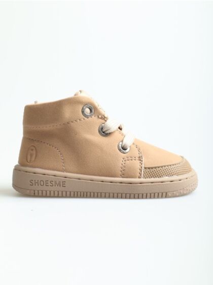 Shoesme BN24W005-C extreme flex hoge schoen taupe
