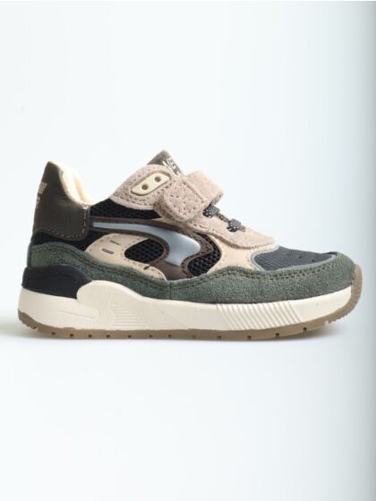 Shoesme ST25W008-B sneaker green/taupe