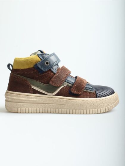 Stones & Bones 5273-004 Munch choco/navy velcro
