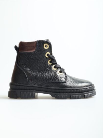 Develab 47078-922 veterboot black nappa