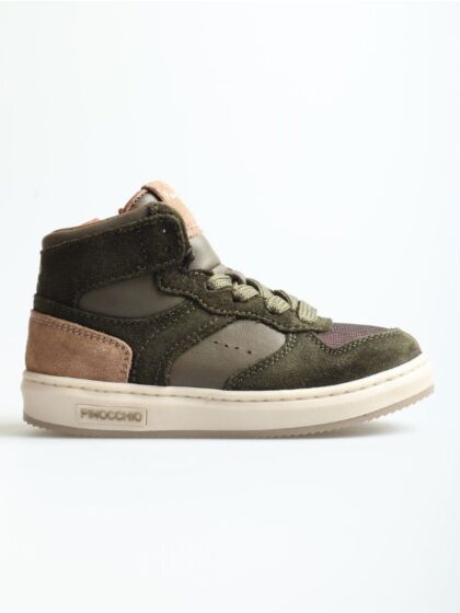 Pinocchio P1100-65CO hoge schoen groen combi