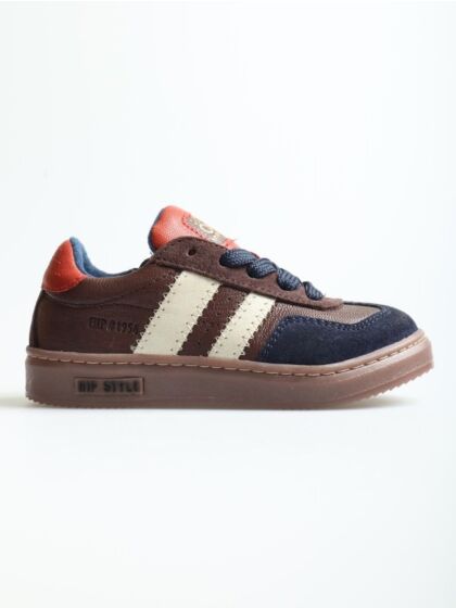 Hip H1403-28CO lage schoen bruin combi