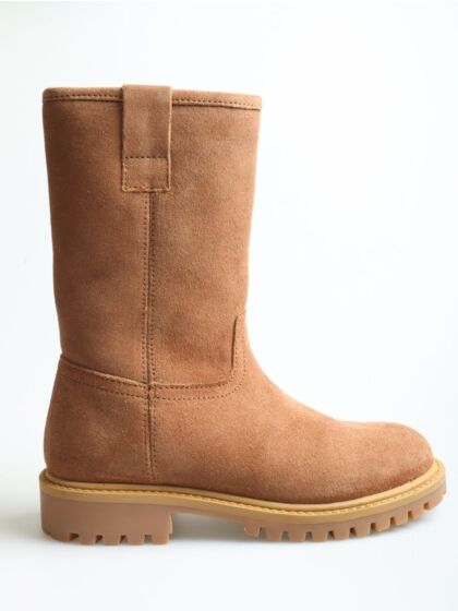 Hip H2126-26CO laars mid bruin suède