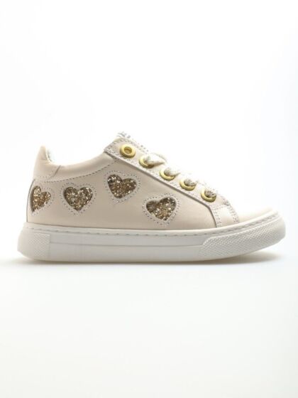 Giga G4511-C93C62 sneaker glitter gouden hartjes