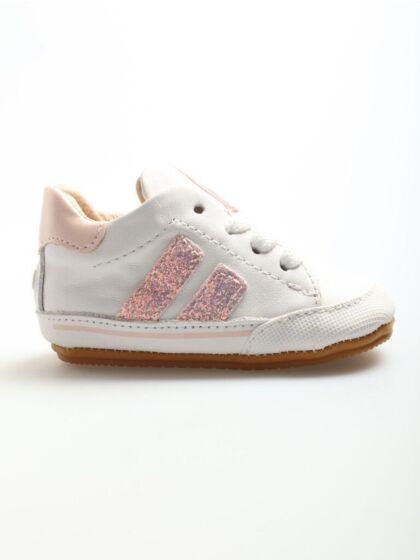 Shoesme BP26S021-G babyproof white pink glitter