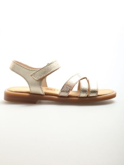 Beberlis 24458-S26-07 sandaal Carrara gold
