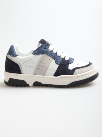 Pinocchio P1532-36CO lage schoen blauw combi