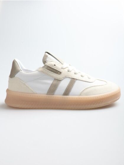 Hip H1663-22CO lage schoen beige combi