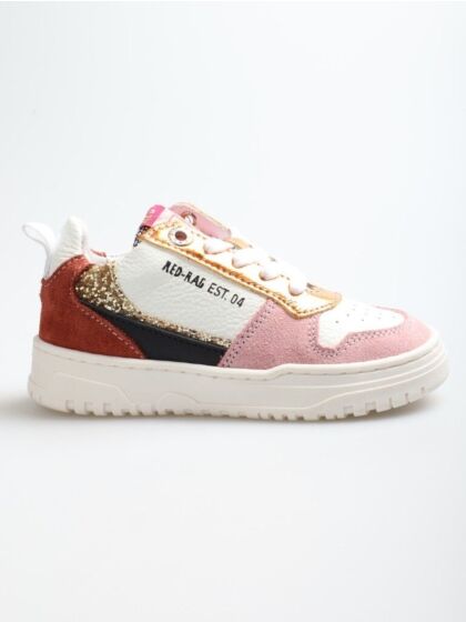 Red Rag 11282-473 lage schoen old pink