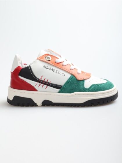 Red Rag 11289-523 lage schoen green suède