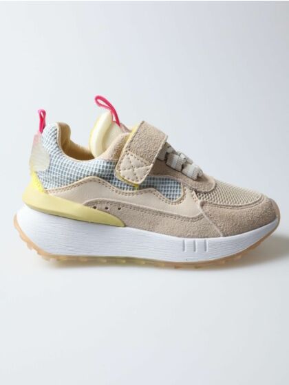 Barst by Shoesme BRS23S005-D sneaker beige/yellow