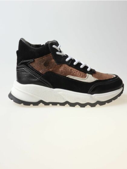 Giga G4167-A26A44 hoge schoen zwart/brons