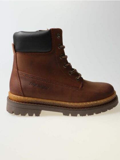 Hip H1704-234-26CO hoge schoen mid bruin combi