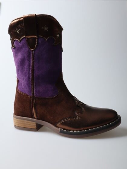 Hip H1686-234-88CO westernboot paars combi