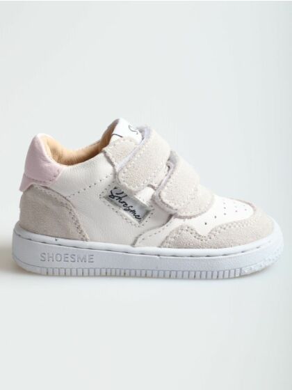 Shoesme BN24S015-A BP sneaker white beige pink
