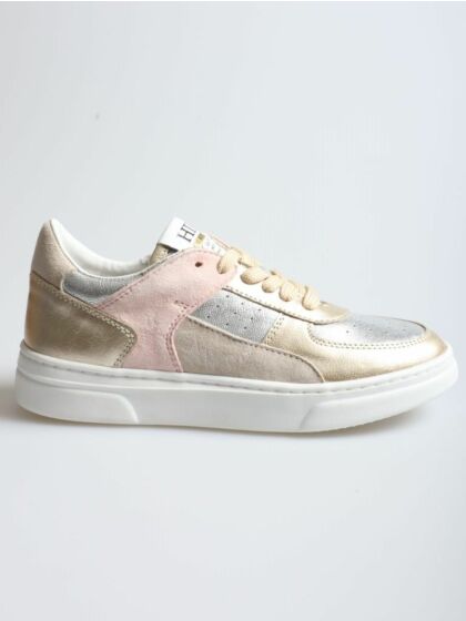 Hip H1573-242-96CO sneaker platina goud combi