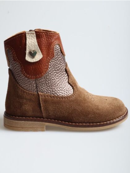 Develab 42938-239 western boot taupe fantasy