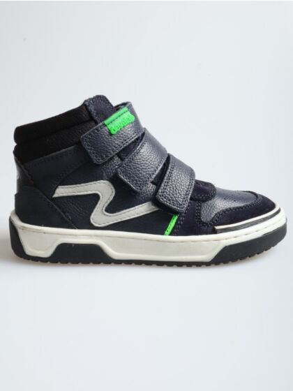 Develab 44353-639 hoge schoen velcro navy fantasy