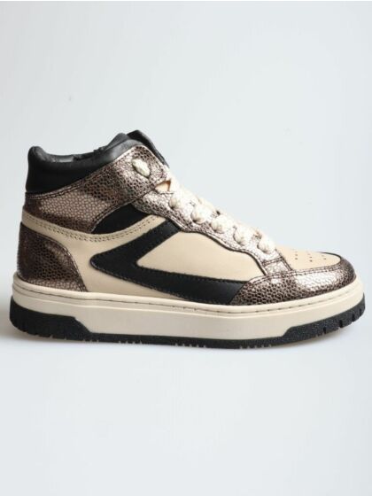Hip H1197-244-94CO hoge schoen brons combi