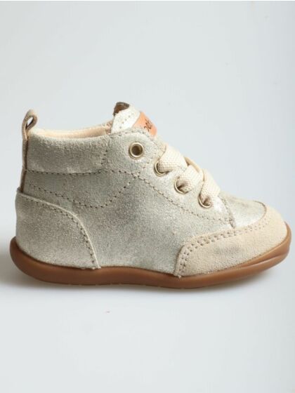 Beberlis 24184-023 veterschoen latte macciatto