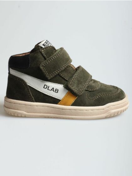 Develab 45149-526 hoge schoen velcro green waxed