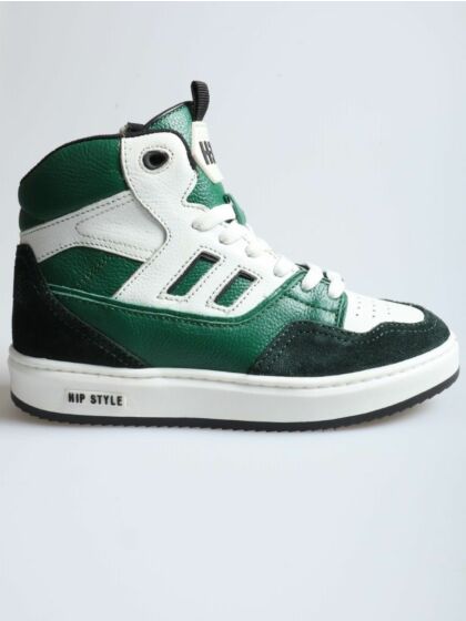 Hip H1526-244-65CO basket groen/wit combi