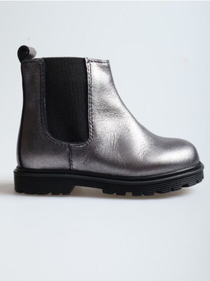 Pinocchio P1159-244-91CO chelsea boot dark silver