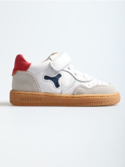 Shoesme BN25S012-B etreme flex white/grey/red