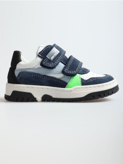 Develab 45269-699 sneaker blue combi velcro