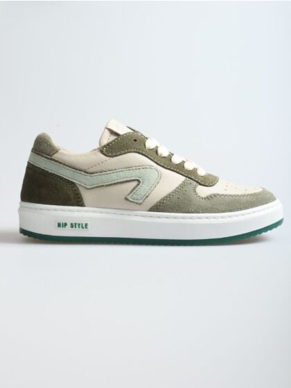 Hip H1804-252-65CO sneaker groen combi