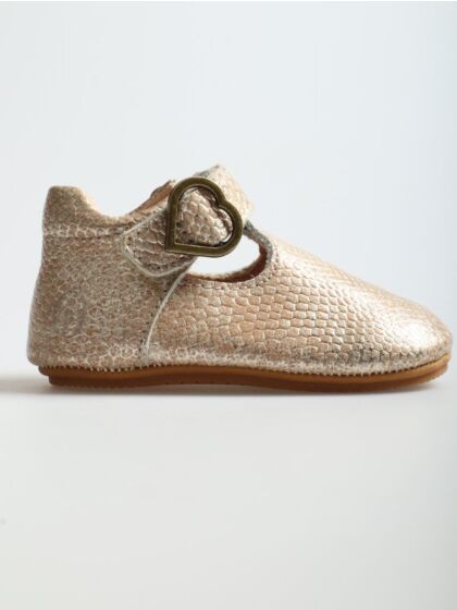 Shoesme BP24W003-E BP bandschoentje gold snake