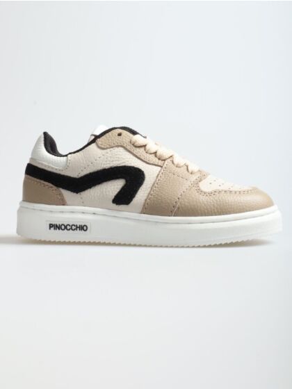 Pinocchio P1015-252-23CO sneaker taupe combi
