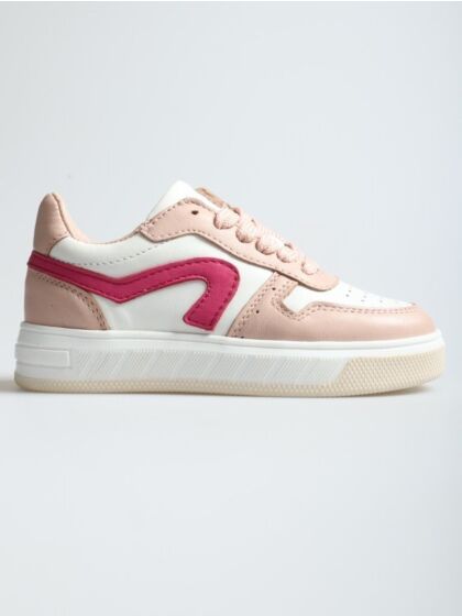 Hip H1618-242-82CO-MC lage schoen roze combi