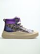 Beberlis 24271-W25-C sneaker paars combi glitter
