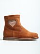 Beberlis 24239-W25 laars cognac suède hartje