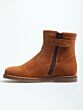 Beberlis 24239-W25 laars cognac suède hartje