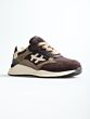 Hip H1929-28CO sneaker dk brown combi