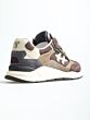 Hip H1929-28CO sneaker dk brown combi