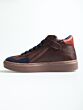Hip H1404-28CO hoge schoen dk brown combi
